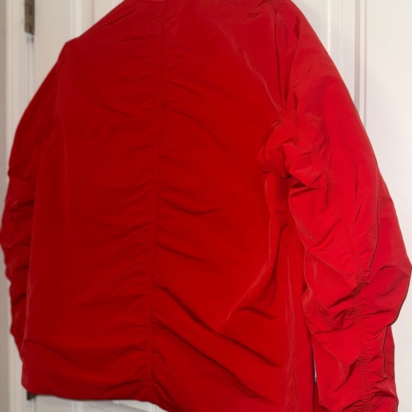 Nike Women's Vibrant Red Bomber Jacket - Picture 10 of 16
